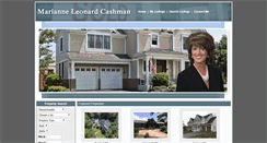 Desktop Screenshot of marianneleonardcashman.com